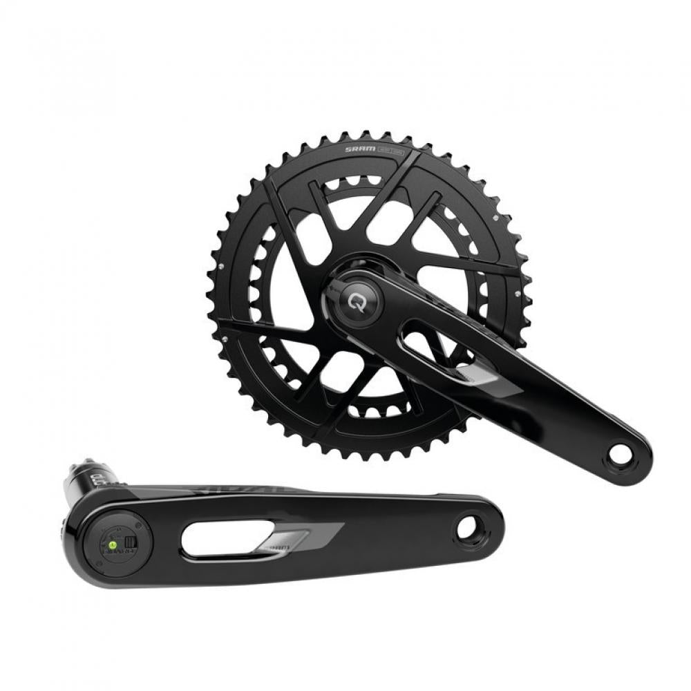 SRAM Kurbelgarnitur Quarq Rival E1 175 mm 46-33T - Präzise Leistungsmessung und X-Range-Schaltung
