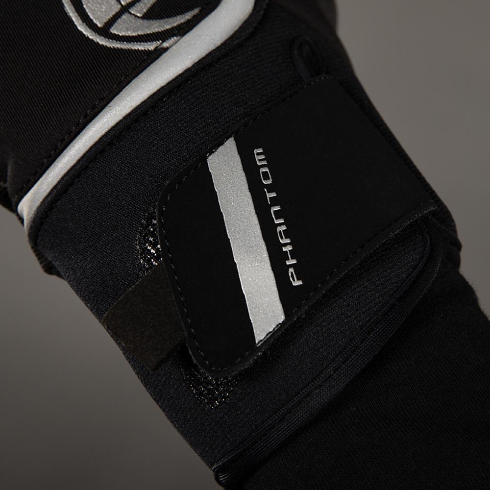 CHIBA Phantom - Radhandschuhe XL schwarz/neongelb, winddicht & touchscreenfähig