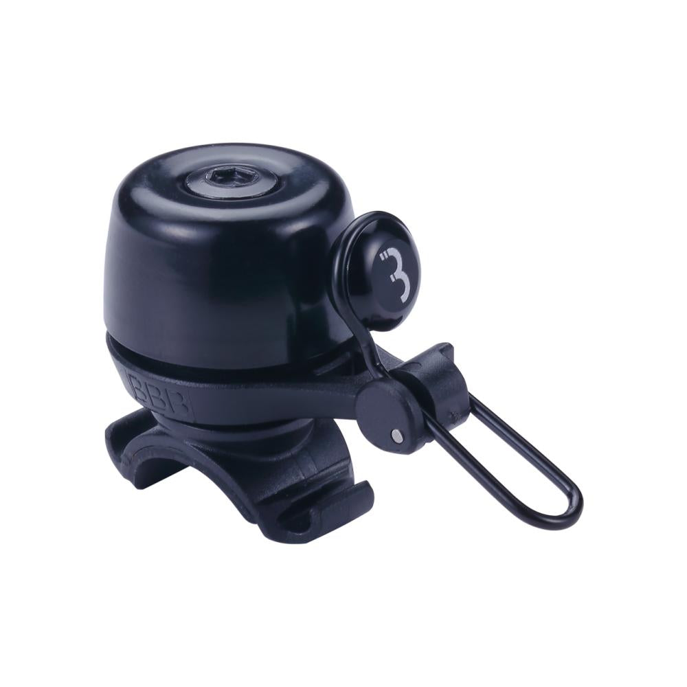 BBB Cycling BBB Klingel Noisy brass schwarz Einheitsgröße schwarz - laute Sicherheits-Fahrradklingel