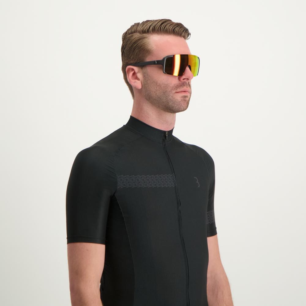 BBB Cycling BBB Sportbrille Chester MLC rot Größe M matt - stabile Sportbrille mit modernem Look
