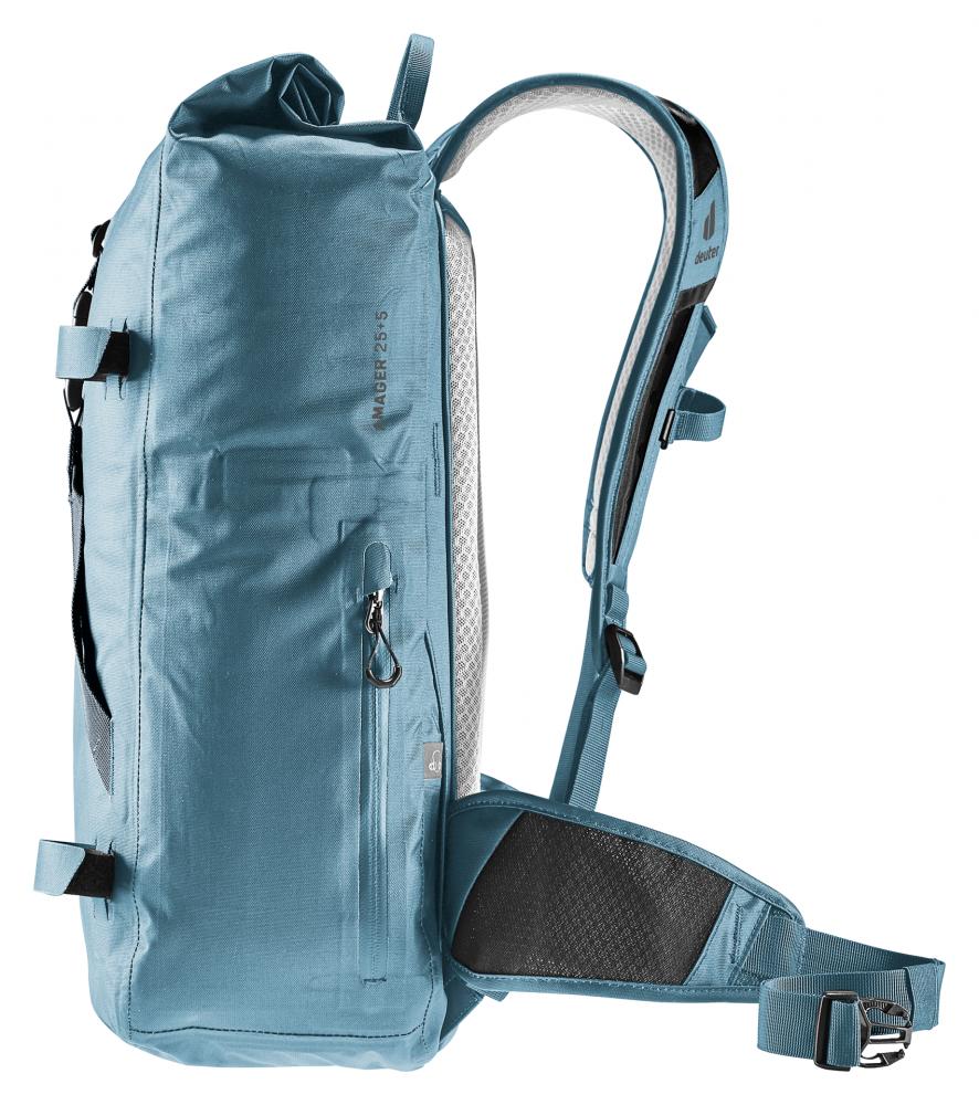 Deuter Amager 25+5 Fahrradrucksack 25 Liter Blau - Wasserdicht und Ergonomisch