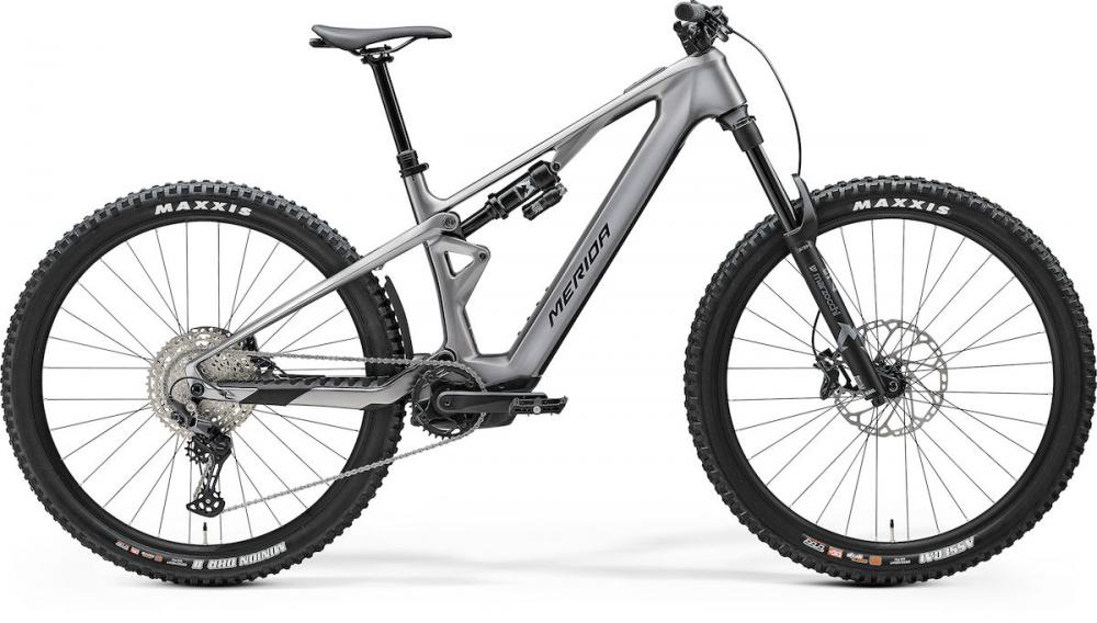 Merida eONE-SIXTY SL 6000 I1 gunmetal XS Grau - leistungsstarkes E-MTB für anspruchsvolle Trails