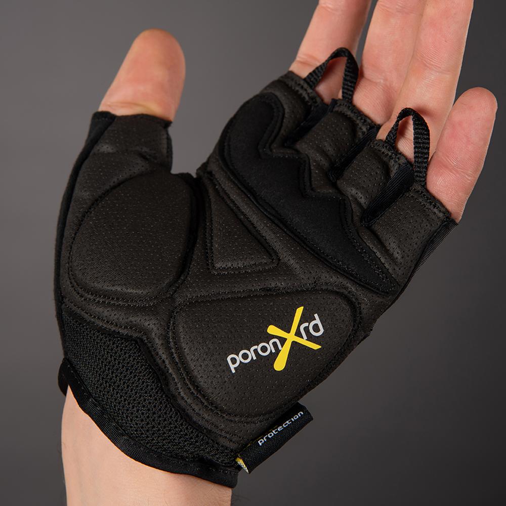 CHIBA Gel Comfort - Fahrradhandschuhe kurz schwarz XXL mit Gelpolsterung