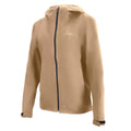 CHIBA Rainjacket Damen - wasserdicht, winddicht, atmungsaktiv, beige, 4XL