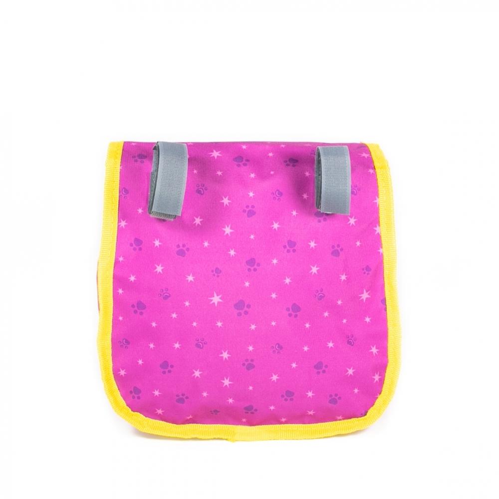 Haberland Kindertasche 44 Cats pink - praktische Fahrradtasche für Kinder