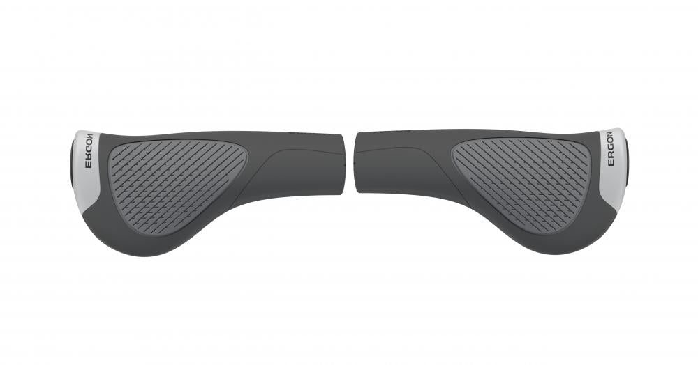 Ergon GP1-L Evo Fahrradgriffe Größe L ergonomische Lenkergriffe für maximalen Handkomfort, optimale Druckverteilung und schadstofffreie Materialien, ideal für Touring- und Fitnessbikes