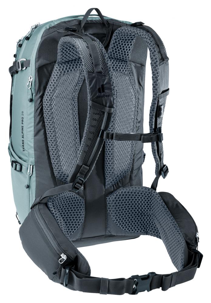 Deuter Trans Alpine Pro 28 Fahrradrucksack 28L graphite - Leichter Bike-Rucksack für Mountainbike-Touren
