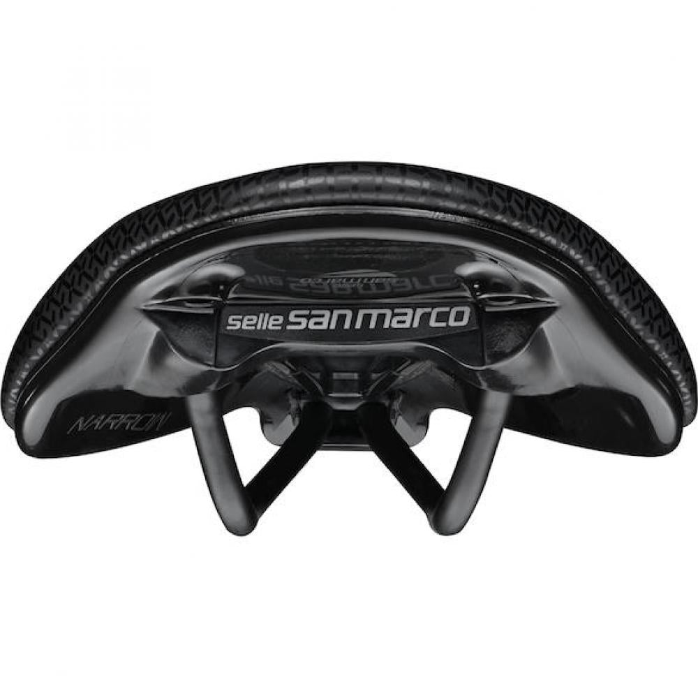 Selle San Marco Sattel Shortfit 2.0 Comfort Dynamic 140 x 255 mm Schwarz - komfortabler Performance-Rennradsattel