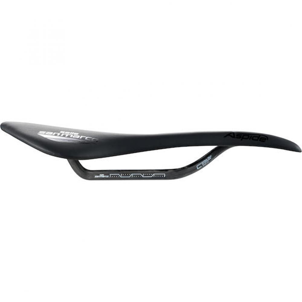 Selle San Marco Sattel Aspide Superleggera 141 x 278 mm Schwarz - ultraleichter Rennradsattel
