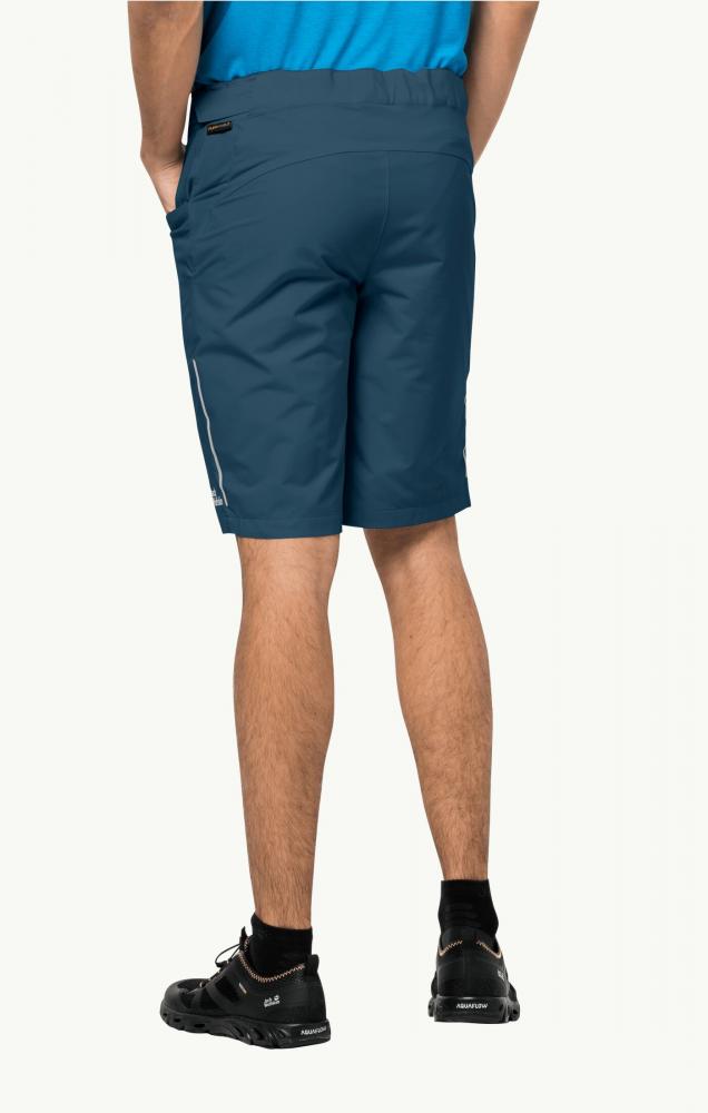 Jack Wolfskin Tourer Shorts M Synthetic Fiber Shorts Dark Sea Größe 58