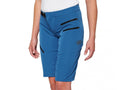 100% Airmatic Womens Shorts L Slate Blue - komfortable All-Mountain Bike-Shorts