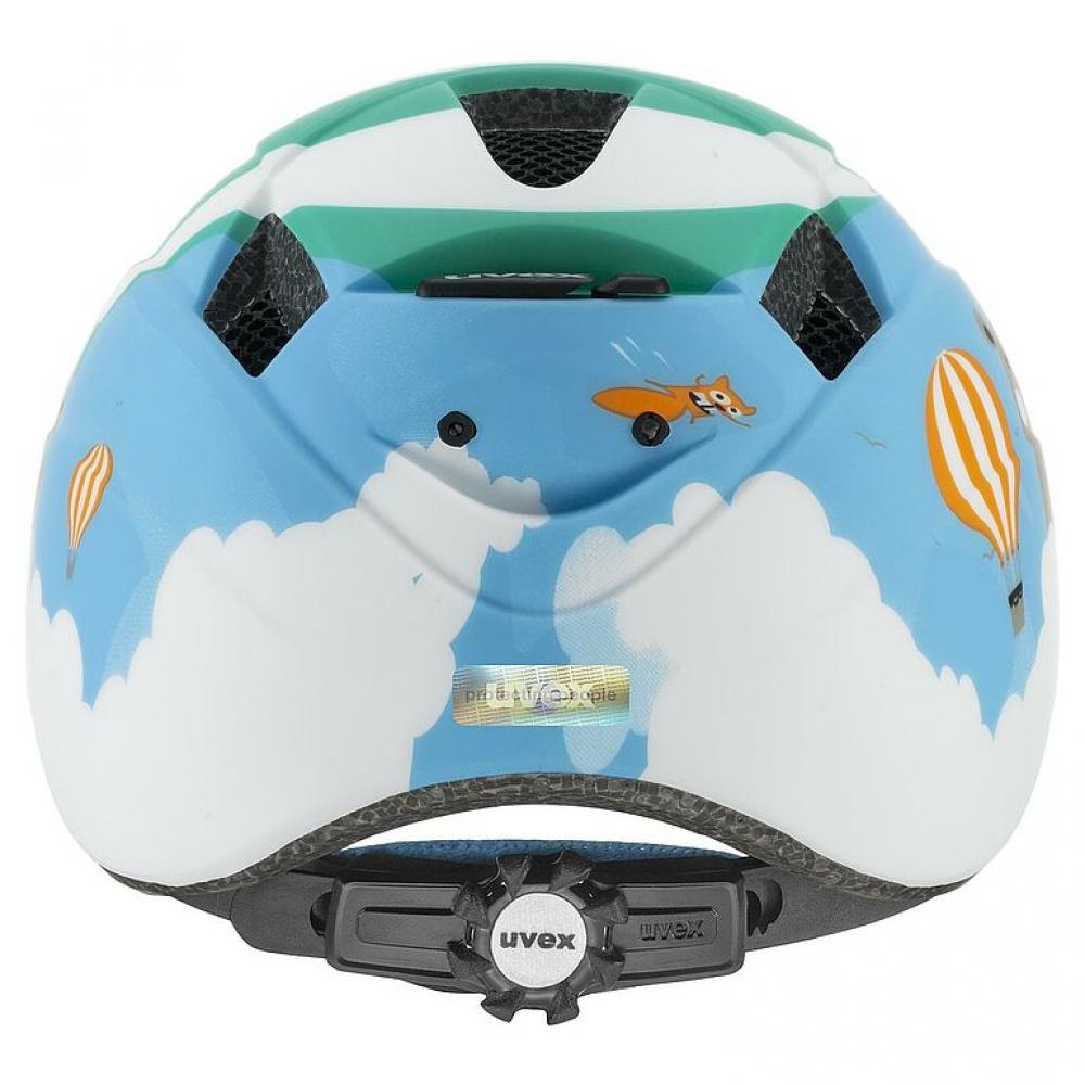 uvex Kid 2 cc - Leichter Kinder-Fahrradhelm mit IAS-System für perfekte Passform - stoßabsorbierend - mit FAS-Gurtband - LED-erweiterbar - ballon matt - 46-52 cm
