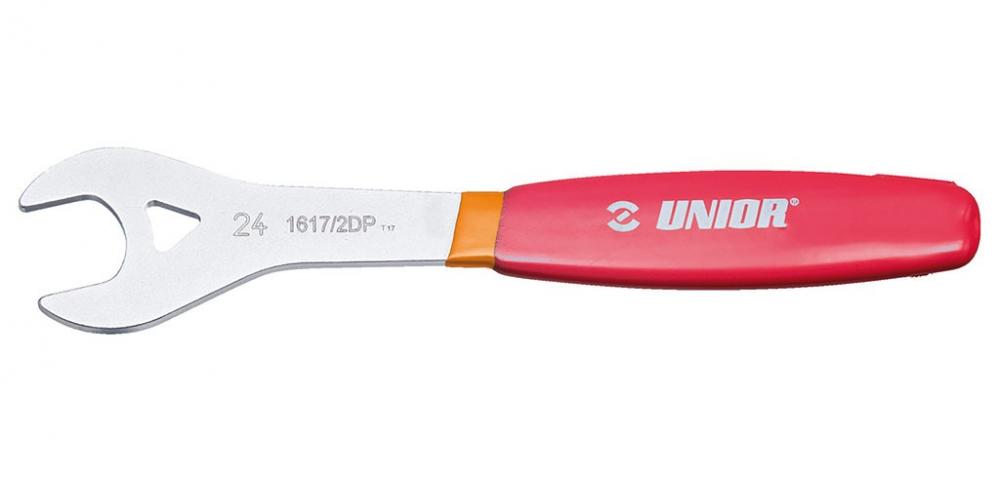 Unior Konusschlüssel rot 36mm 1617/2DP-US. Hochwertiges Fahrradwerkzeug für die Nabenwartung.