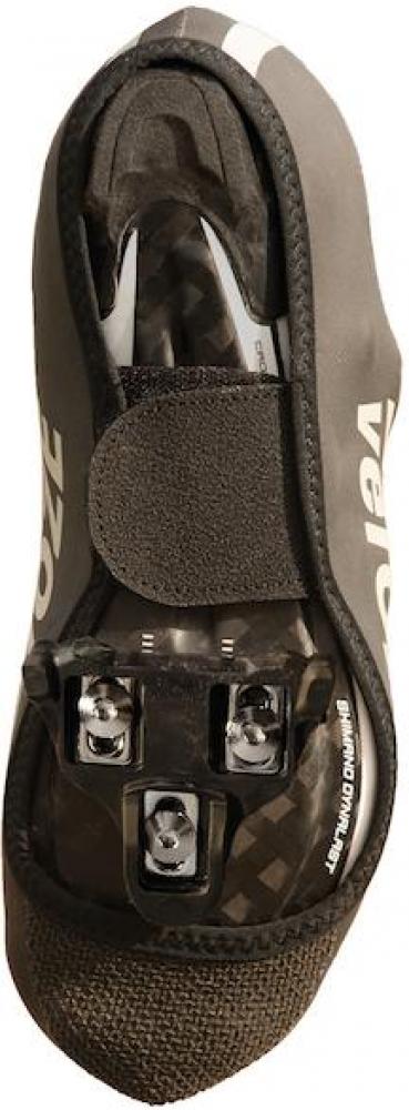 VeloToze Überschuh Neopren wasserdicht L schwarz - warmer, trockener Wetterschutz