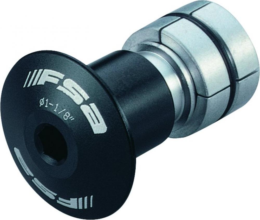 FSA Compressor 1 1/8 Zoll, schwarz, für sichere Gabelschaft-Abstützung am Fahrrad.