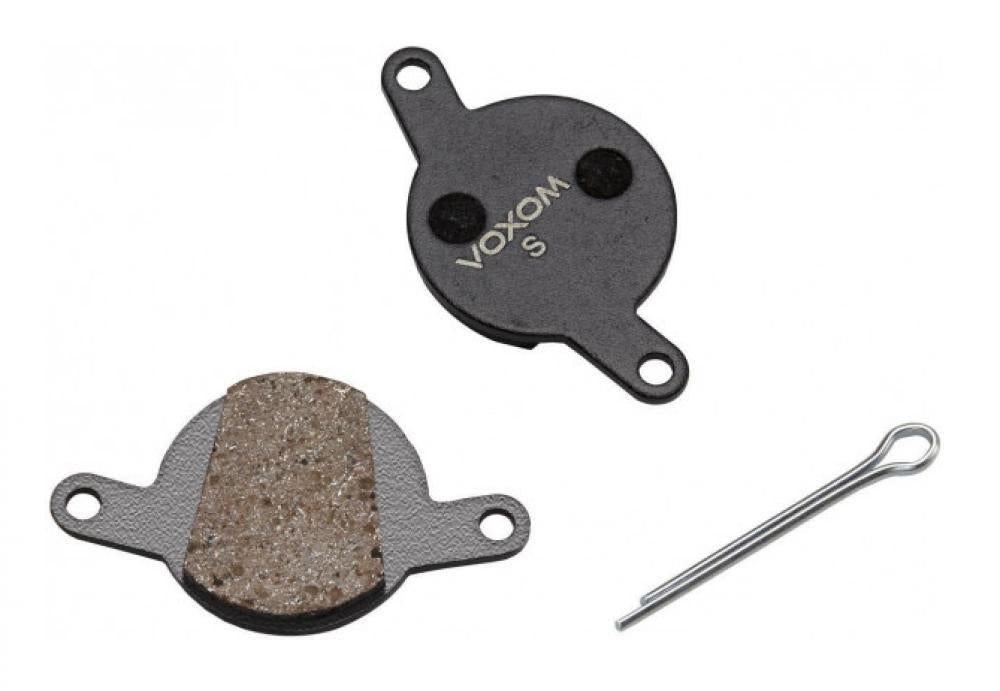 Voxom Scheibenbremsbeläge Bsc12 semi-metal (2 Stück) für Magura Louise/FR Clara mit Sicherungssplint.