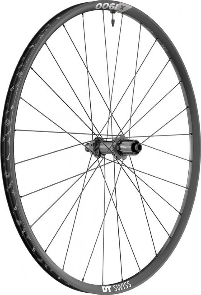 DT Swiss Laufrad X1900 SPLINE 29" 25 622x25 mm schwarz - zuverlässiges MTB-Hinterrad
