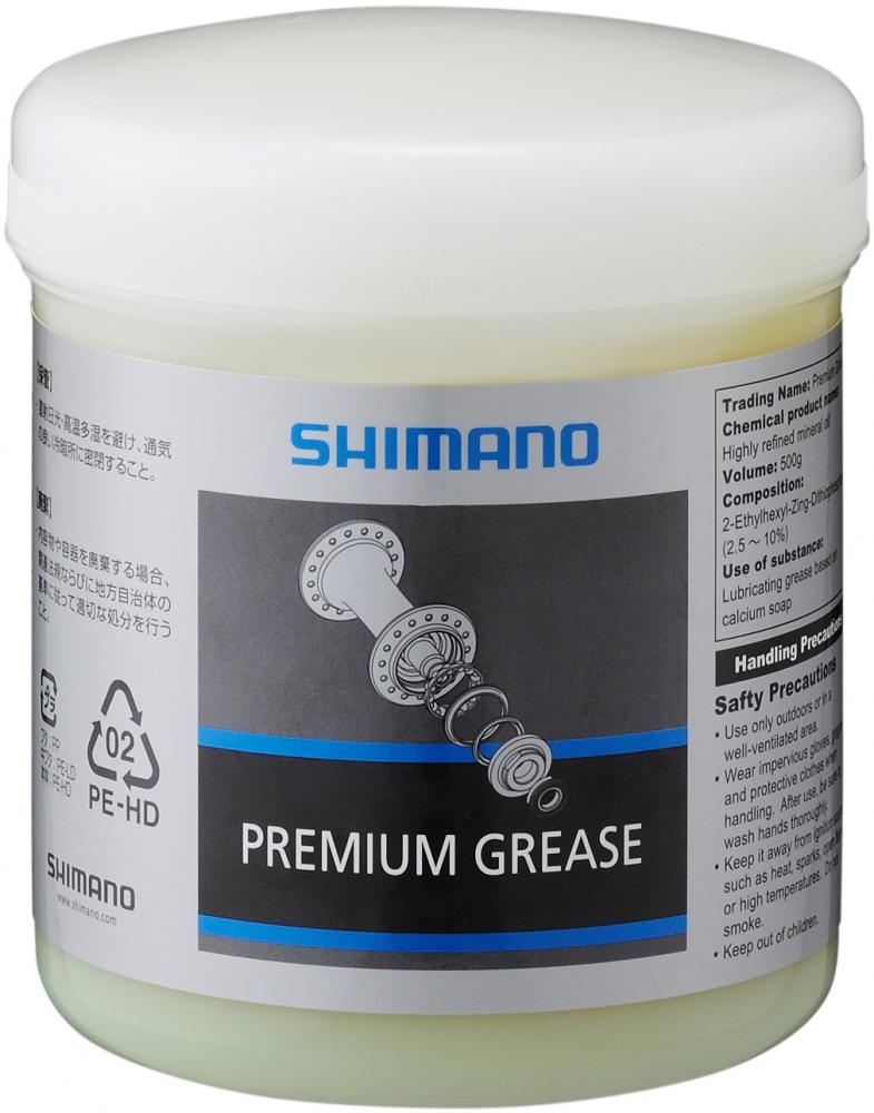 SHIMANO Premium Spezialfett 500 g Spezialfett - für Microspline Spacer und Fahrradkomponenten