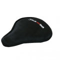 VELO Sattel Zubehör Gel-Satteldecke für MTB Touring und Rennradsättel 270x165mm schwarz mit Kordelzug