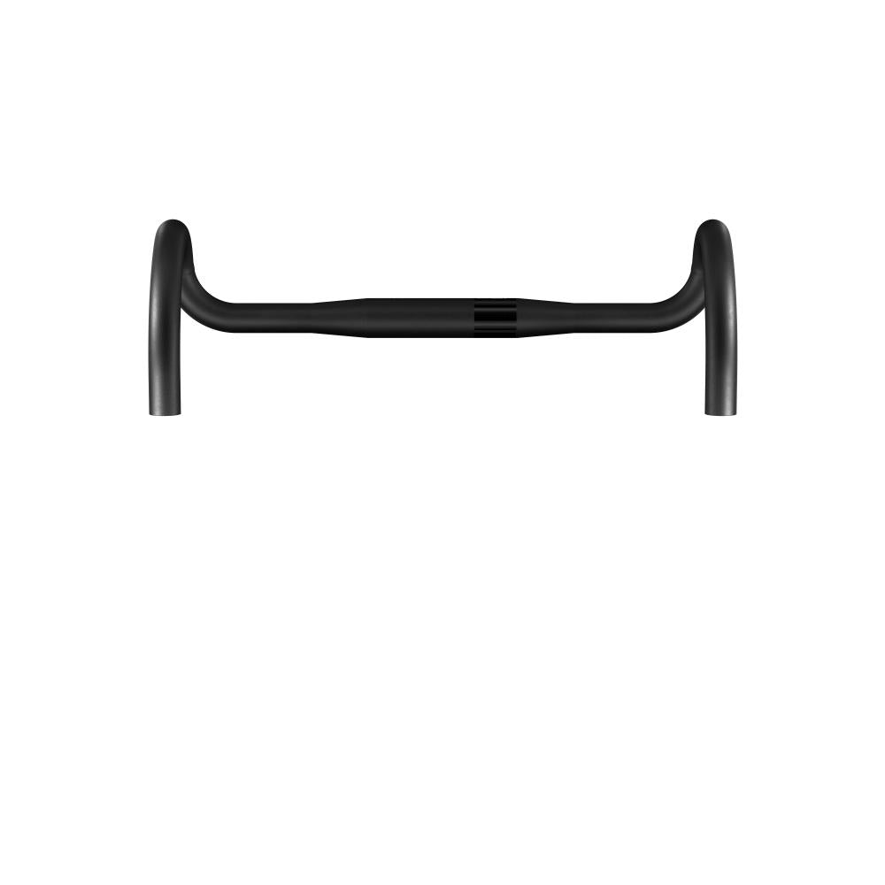PRO Lenker PLT, Schwarz, Aluminium, 31.8mm, 31 - kompakter Rennradlenker für sportliche Fahrer