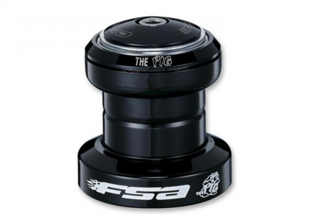 FSA Steuersatz NO.7 The Pig 1 1/8" Schwarz - robuster Ahead-Steuersatz für harte Einsätze