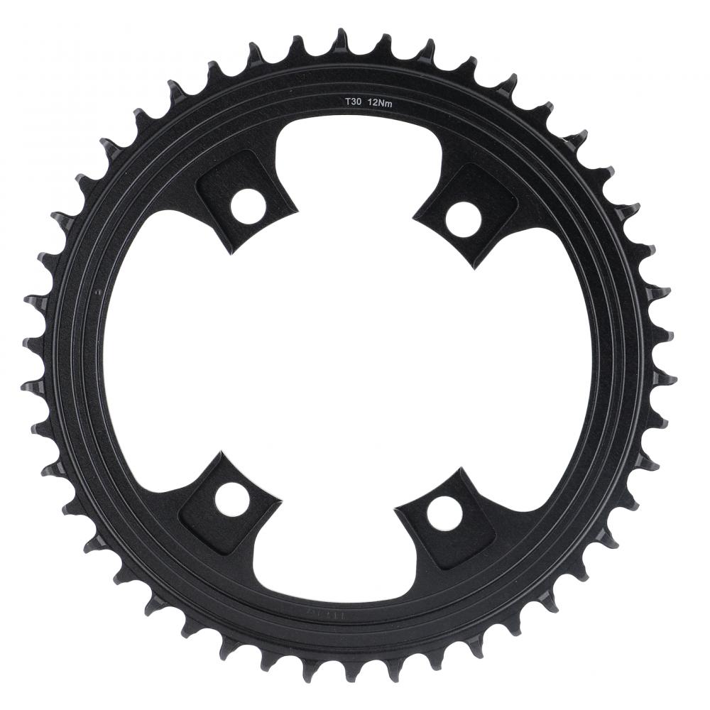 SRAM X-Sync Kettenblatt Road 12-fach 44T schwarz für präzise Rennrad-Performance.