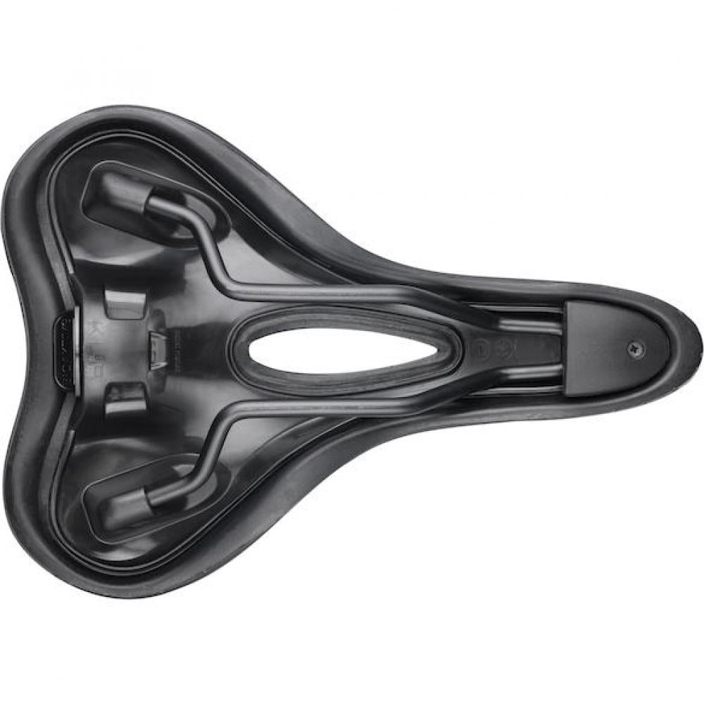 Selle San Marco Sattel Trekking Open-Fit 188 x 273 mm Schwarz - komfortabler Trekking-Sattel
