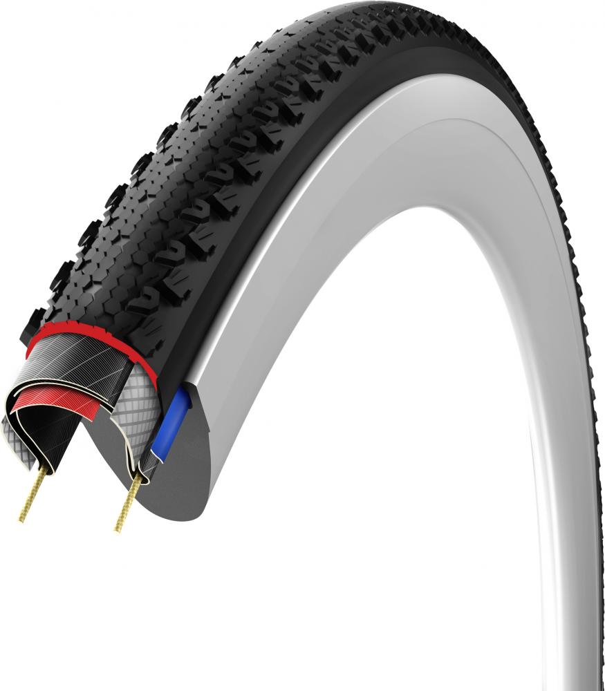 Vittoria Terreno T30 Fine Loose 28 Zoll (33-622) 33 Schwarz - schneller Cyclocross-Reifen mit Top-Grip