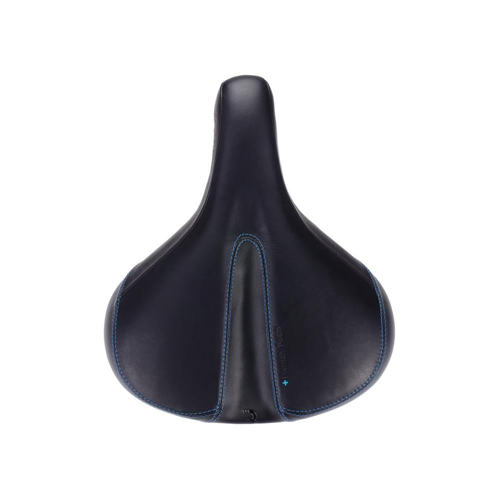 BBB Cycling BBB Sattel ComfortPlus relaxed Leder 230x270mm schwarz - maximaler City-Komfort