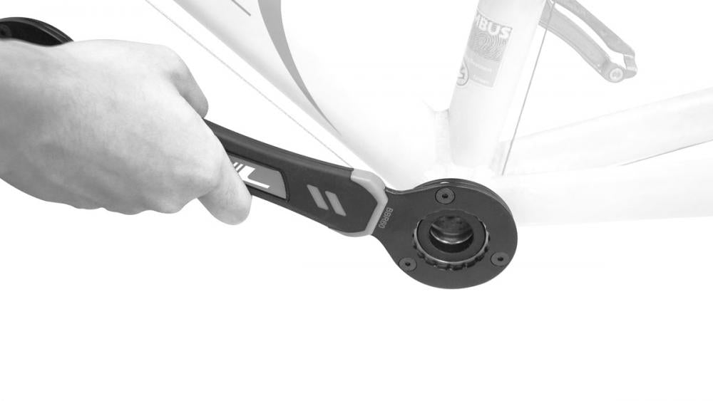 Longus 4 in 1 Innenlagerschlüssel - Multifunktionswerkzeug für zahlreiche Tretlagerstandards