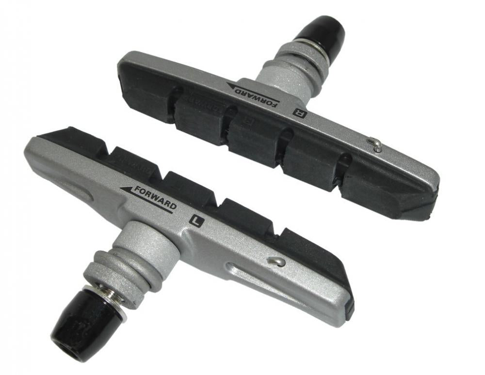 SHIMANO Bremsschuh M70CT4 Cartridge BR-T670 Bremsschuhe - für Alufelgen Silber
