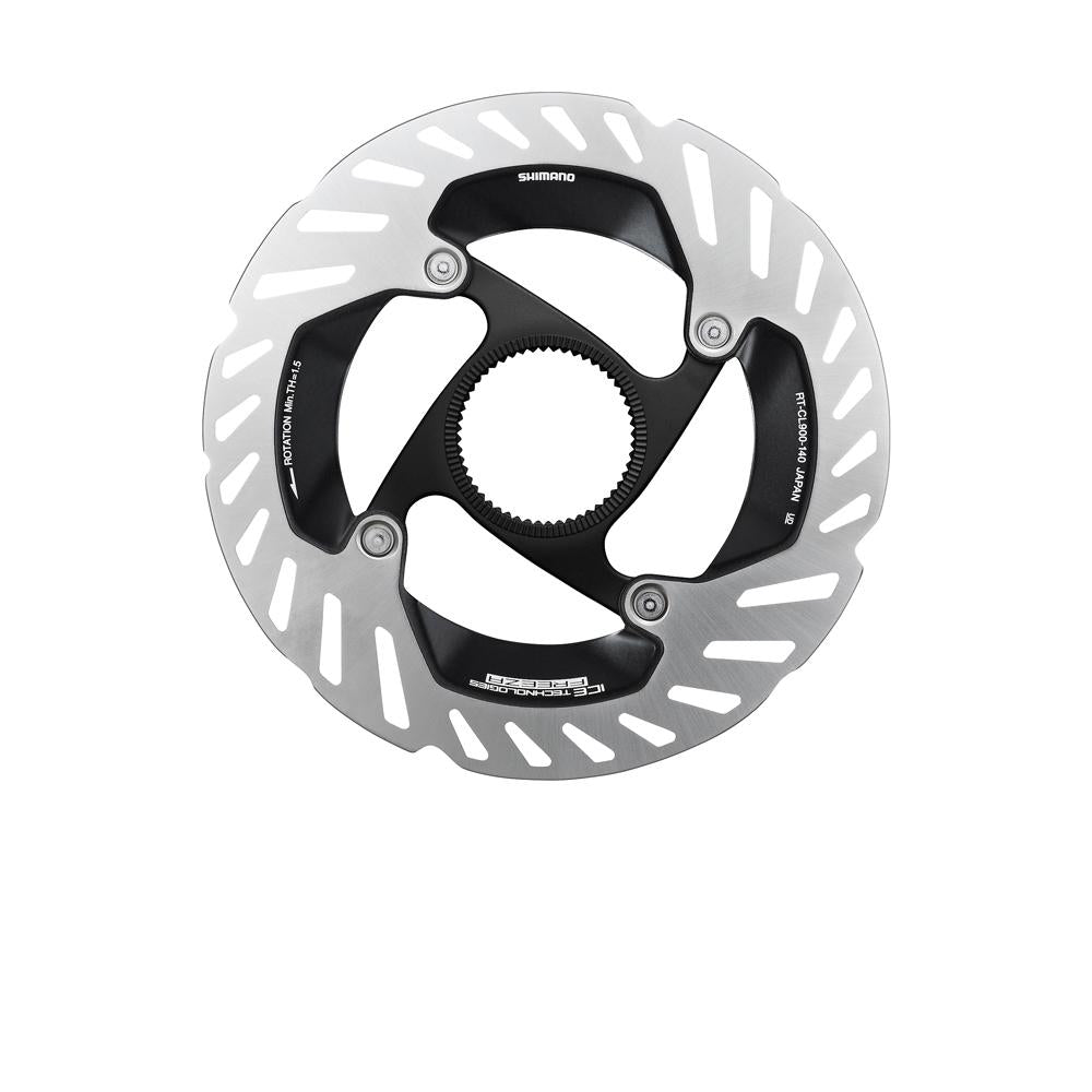 Shimano Bremsscheibe CL 140 mm - Center Lock Rotor für MTB und E-Bike - Scheibenbremse