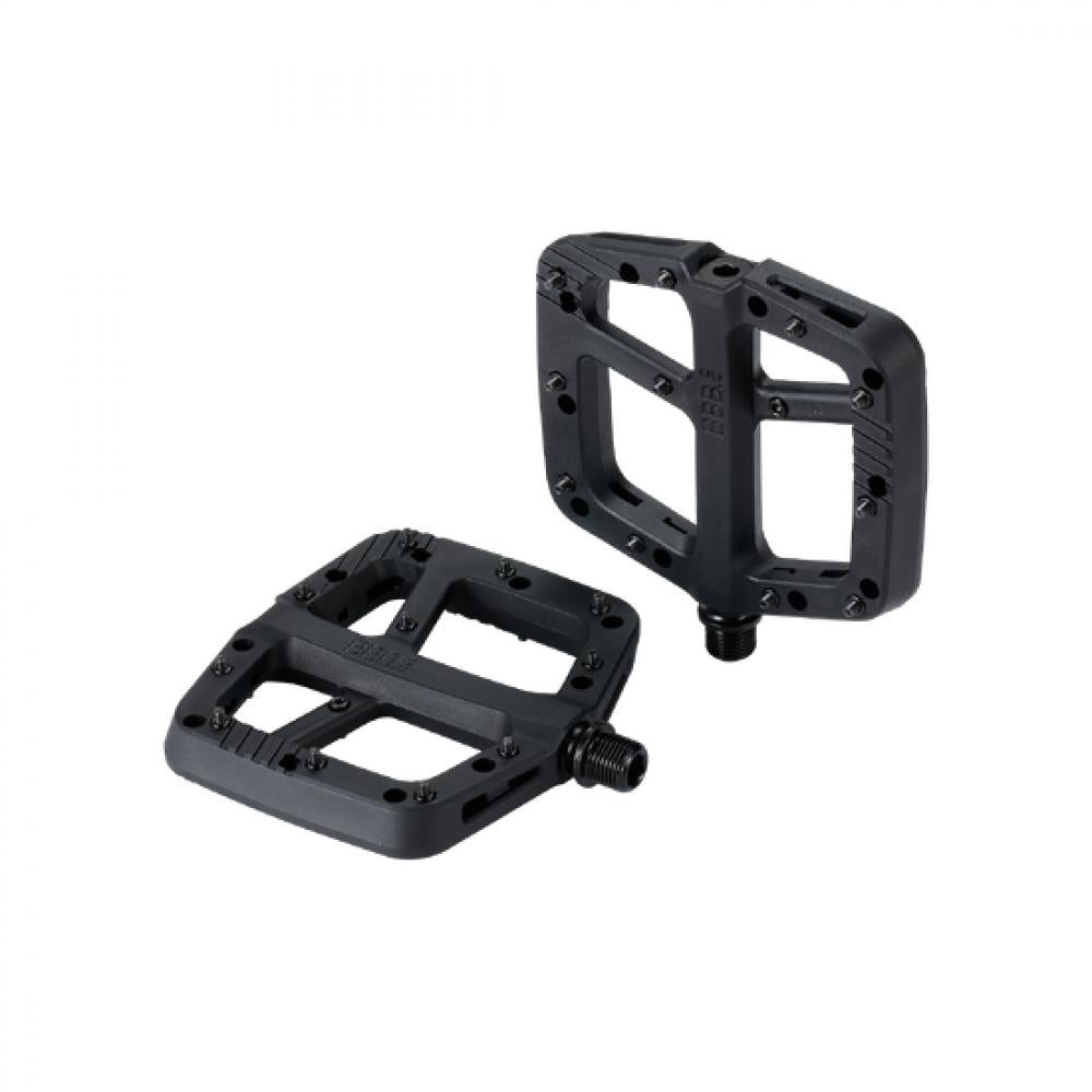 BBB Cycling Pedale Decoder 100 x 110mm 100 matt - griffige Flat-Pedale für volle Kontrolle