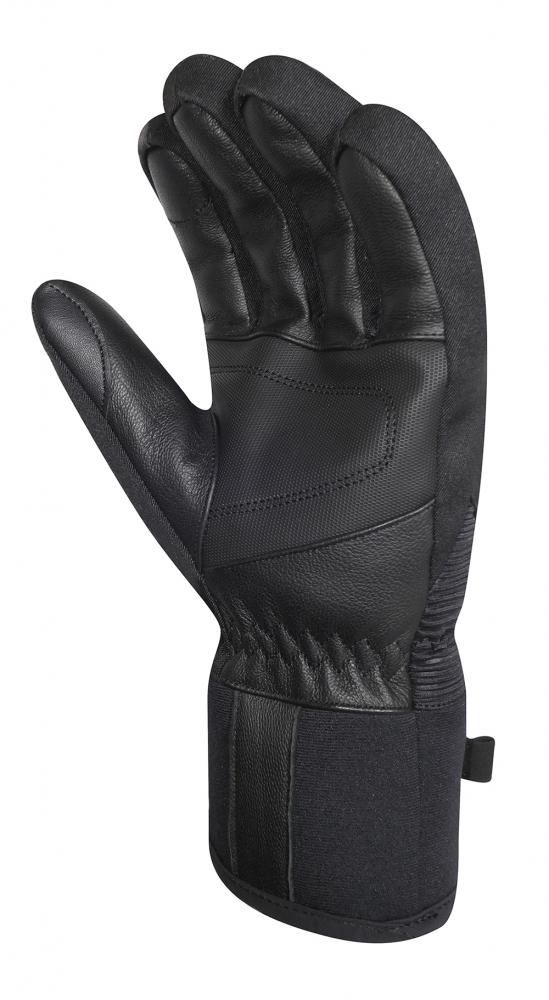 CHIBA Olympic II - wasserdichte Winter-Radhandschuhe mit Primaloft, Touchfinger, Größe 7,5, schwarz