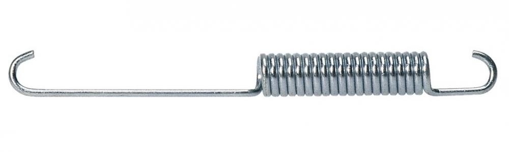 Hebie Ersatzfeder für Zweibeinständer Mod. Rex 0605/0606, Länge 110mm, aus Nirostahl, silber, kompatibel mit REX 605 und REX Holland 606