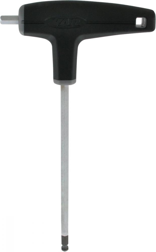 VAR Innensechskantschlüssel CL-18100 6 mm - professioneller T-Griff Sechskant für präzises Arbeiten