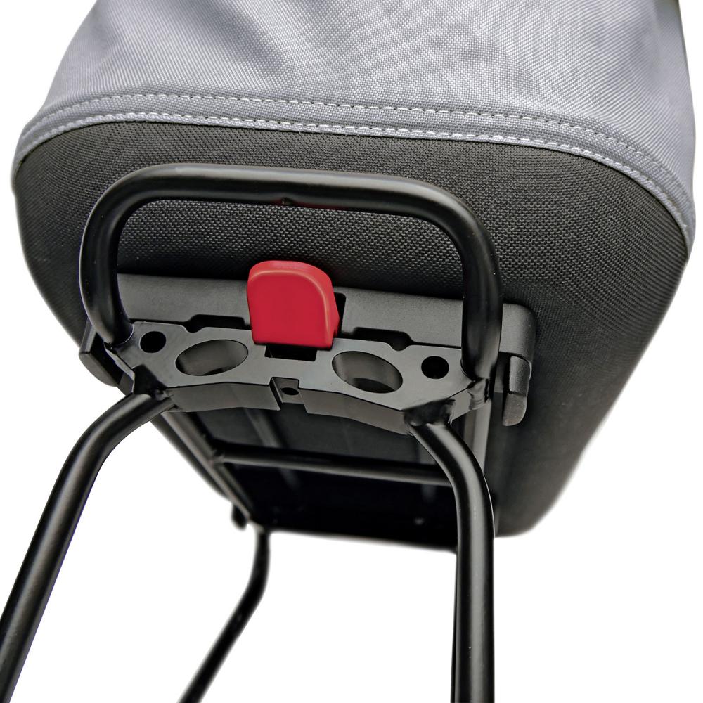 KLICKfix Fahrradkorb Alingo GT rot/creme 24x41x29 cm