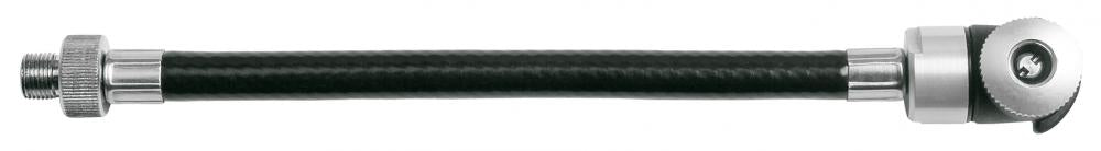 SKS Zipflinger Schlauchadapter für schwer zugängliche Ventile - kompatibel mit SV AV DV ideal für Kinderfahrräder Schubkarren Kinderwagen 175 mm Länge