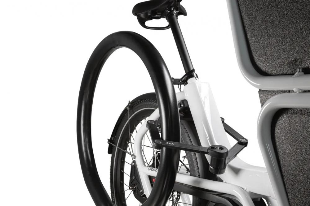 AXA Faltschloss Fold Ultra 900 mm Schwarz - Hochsicheres Fahrradschloss für E-Bikes