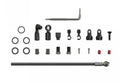 SRAM Hydraulikleitung Flat Mount 2000mm Set mit Bremsleitung, Fittings, Oliven, Barbs und Montagewerkzeug für HRD-Systeme.