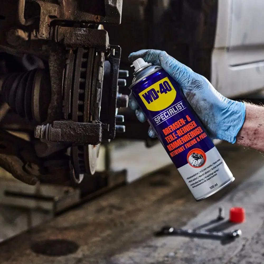 WD-40 Specialist Bremsen- und Teilereiniger 500ml - rückstandsfrei für Bremsanlagen & Getriebe