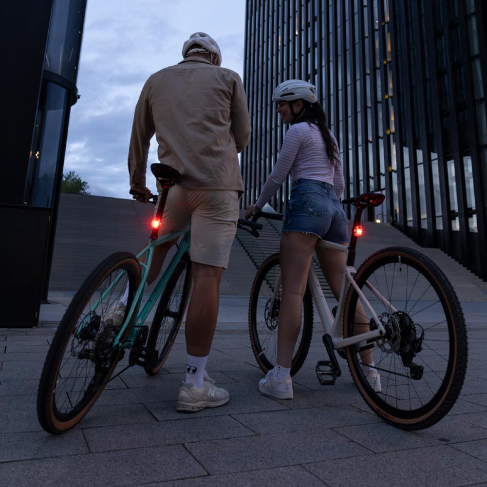 Sigma Licht Akku-Beleuchtungsset AURA 40 & HIRO 10 USB-C - 40 Lux Frontlicht Schwarz