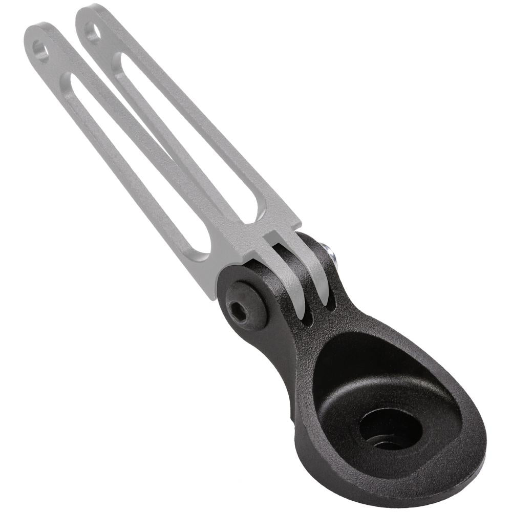 M-WAVE QRIR Top Ahead Kappe (1 1/8 Zoll) - Aluminium-Topcap mit GoPro-Mount
