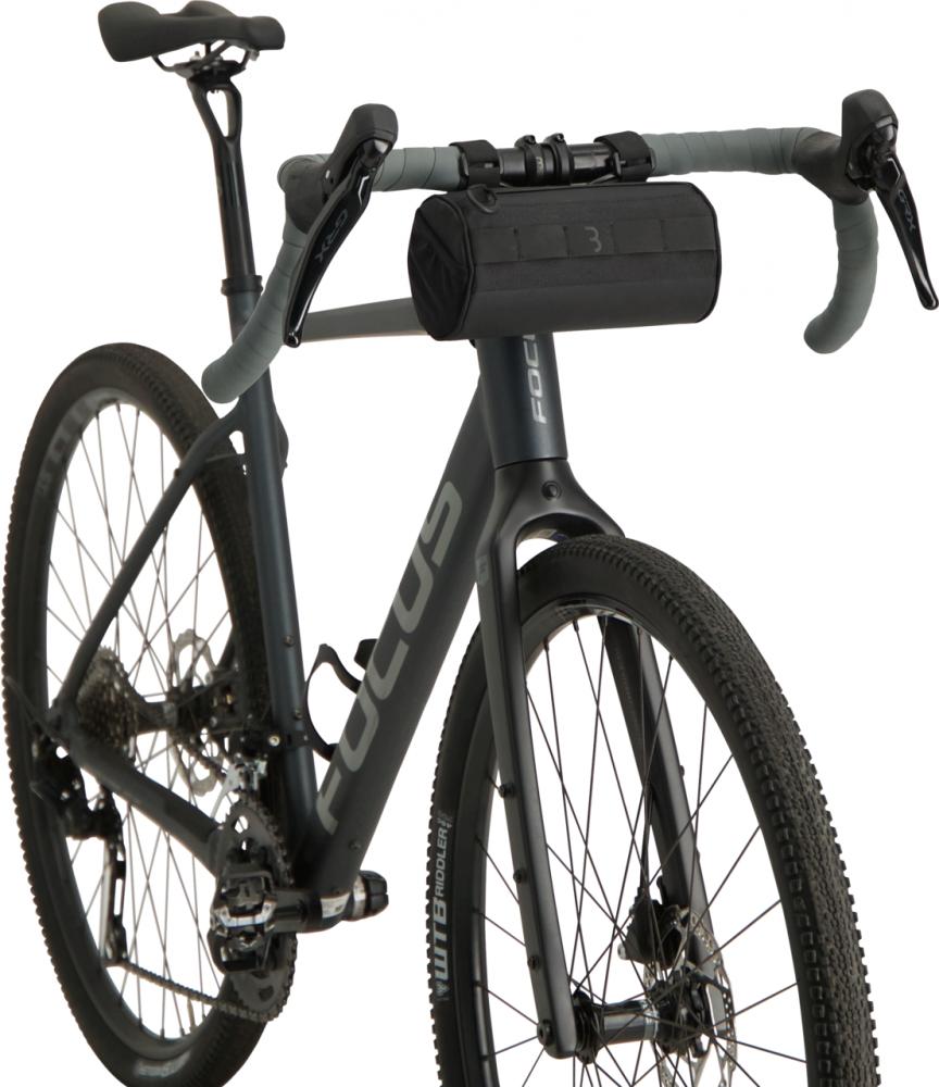 BBB Cycling Lenkertasche BarrelPack M 20x10x10cm schwarz - kompakte Bikepacking-Tasche
