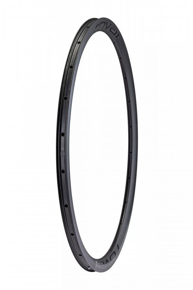 ALPINIST RIM MY22 ALPINIST CLX II - Felge - 700C REAR CARBON 24H DISC 21MM INTERNAL (TUBELESS VERSION) (CR2071) - SATIN CARBON W/ BLACK DCL