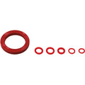 Jagwire Ersatz O-Ring für Elite Bleed Kit, Standardgröße, Rot - zuverlässige Dichtung für präzises Entlüften