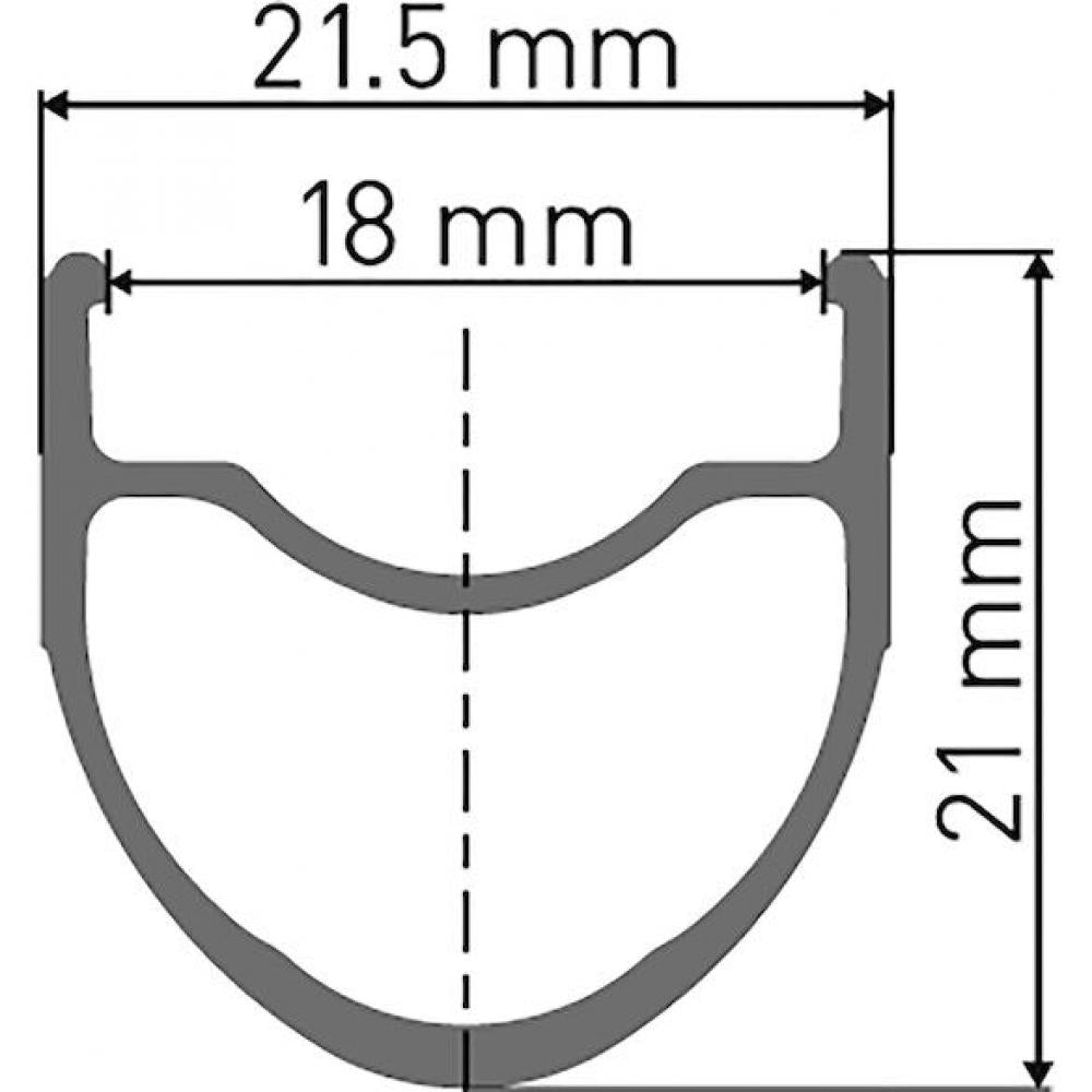 DT Swiss Felge RR 411 28"/700C 28 Loch Schwarz - leichte Hochleistungs-Rennradelge