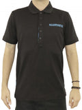 SHIMANO WORKSHOP POLO BLACK, M - funktionelles Werkstatt-Polo in moderner Ausführung