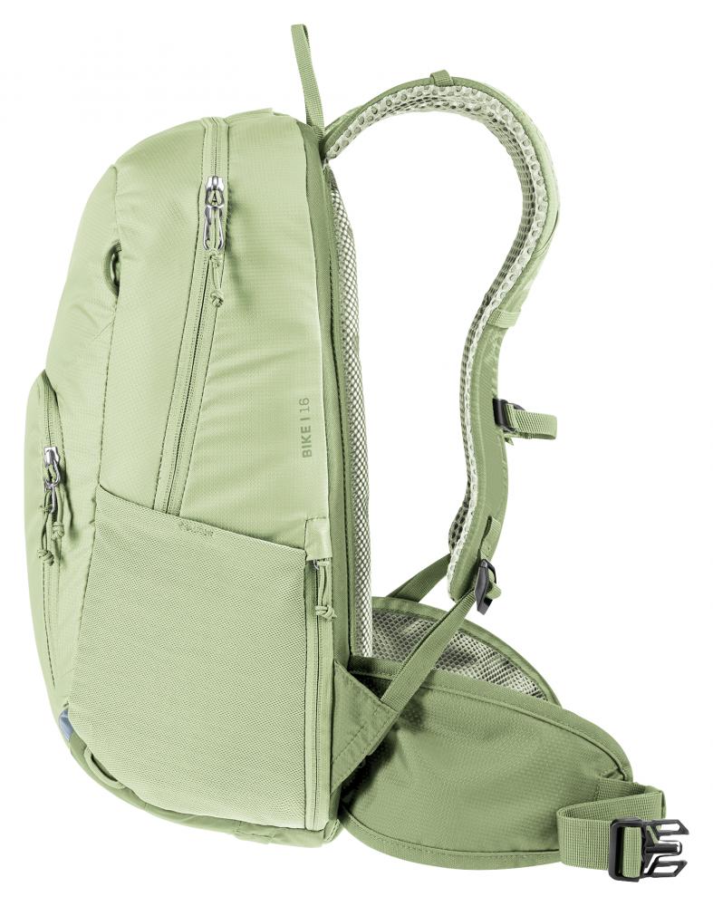 Deuter Bike I 16 Fahrradrucksack - 16 Liter, 700 g, mineral/grove - Unisex Radtouren-Rucksack