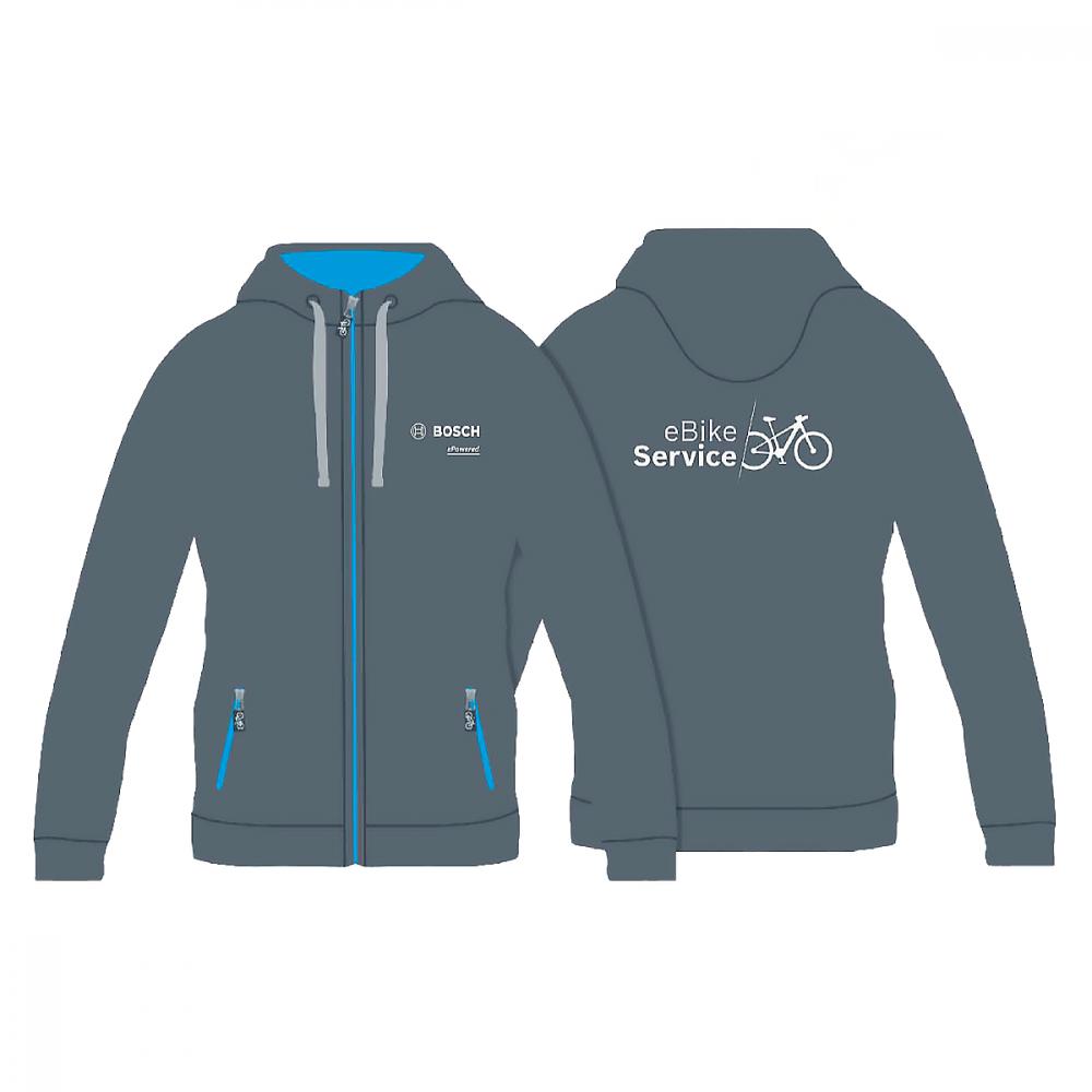 Bosch Sweatjacke Bosch eBike Gr. XXL - komfortable Freizeit- und Bike-Jacke